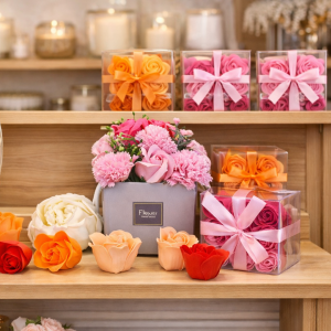 Fleurs de savon de luxe par AW Artisan