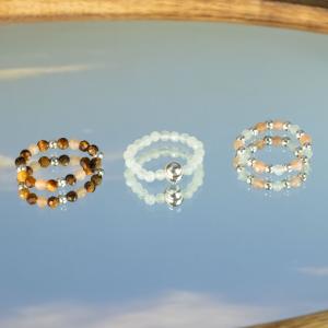 Fournisseur Bijoux Parures de Bagues en Pierres Naturelles