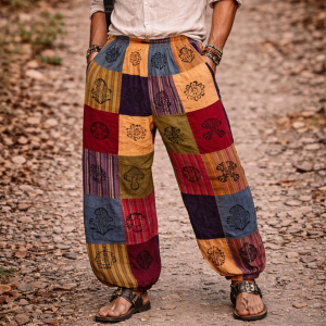 Vente en Gros de Pantalons Champignon Nomad Hippie