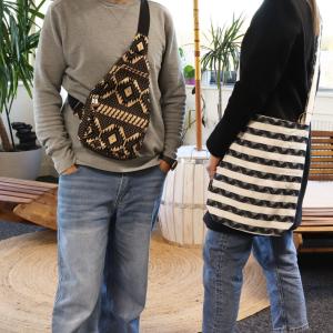 Vente en gros sacs Jacquard – Bandoulière, tissé main et style nomade B2B