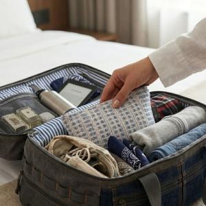 Grossiste Trousse Nomad Sari en Coton Écoresponsable – Accessoire Durable