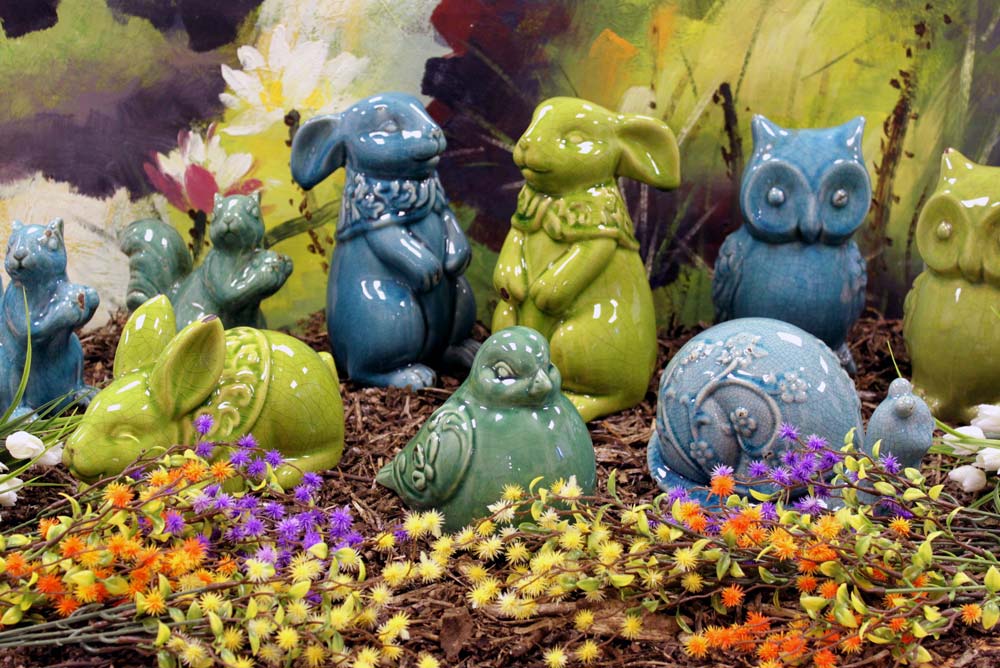 Décoration de jardin en céramique - AWArtisan France