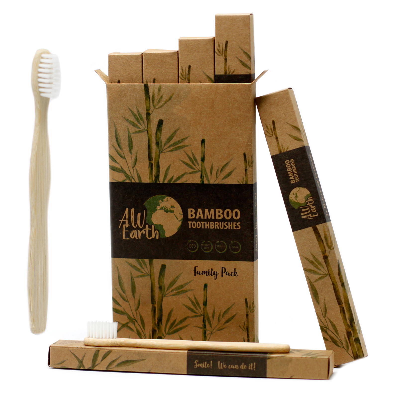 Brosse à dents et Coton tiges en Bambou - AWArtisan France