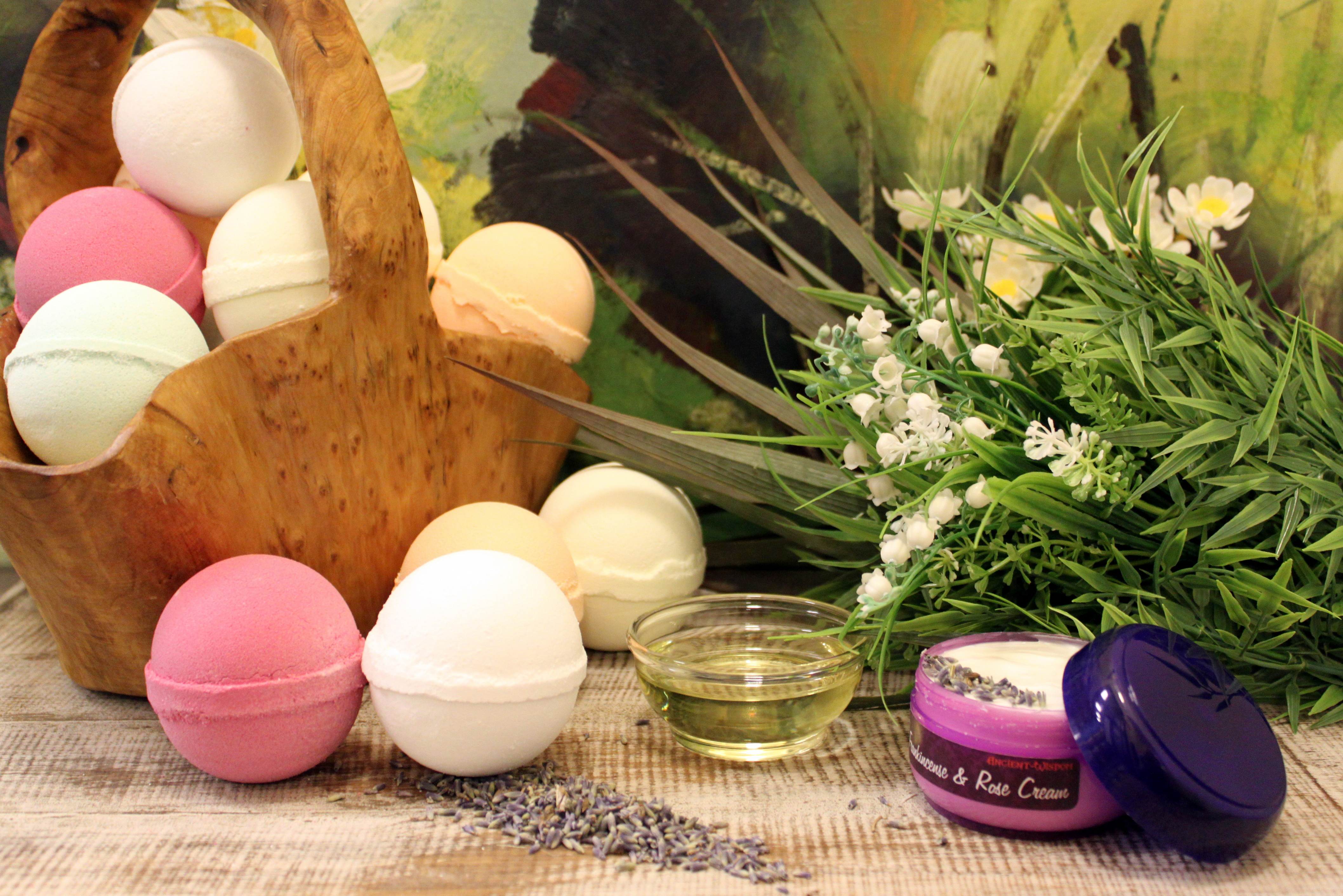 Boules de bain huiles essentielles - AWArtisan France