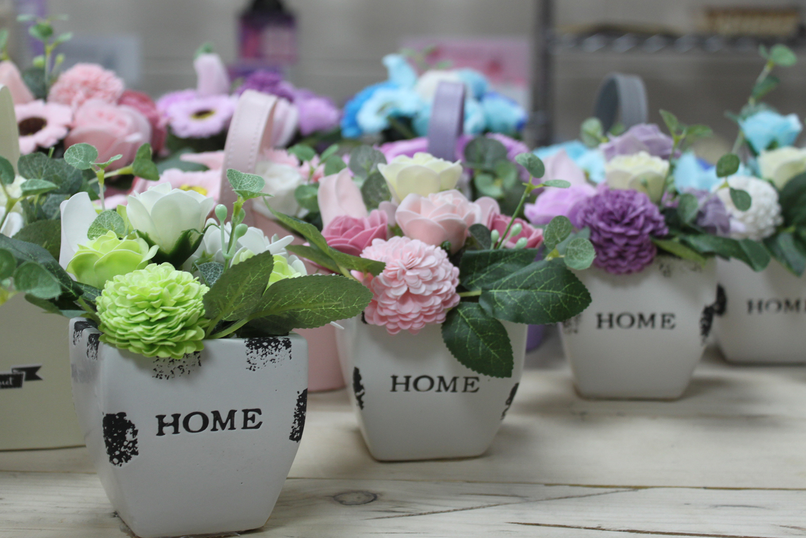 Petits Bouquets de Fleurs de Savon - AWArtisan France