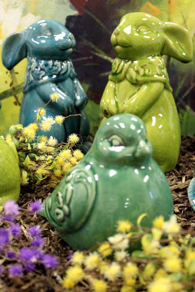 Décoration de jardin en céramique - AWArtisan France