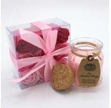 Fleurs de Savon Rose