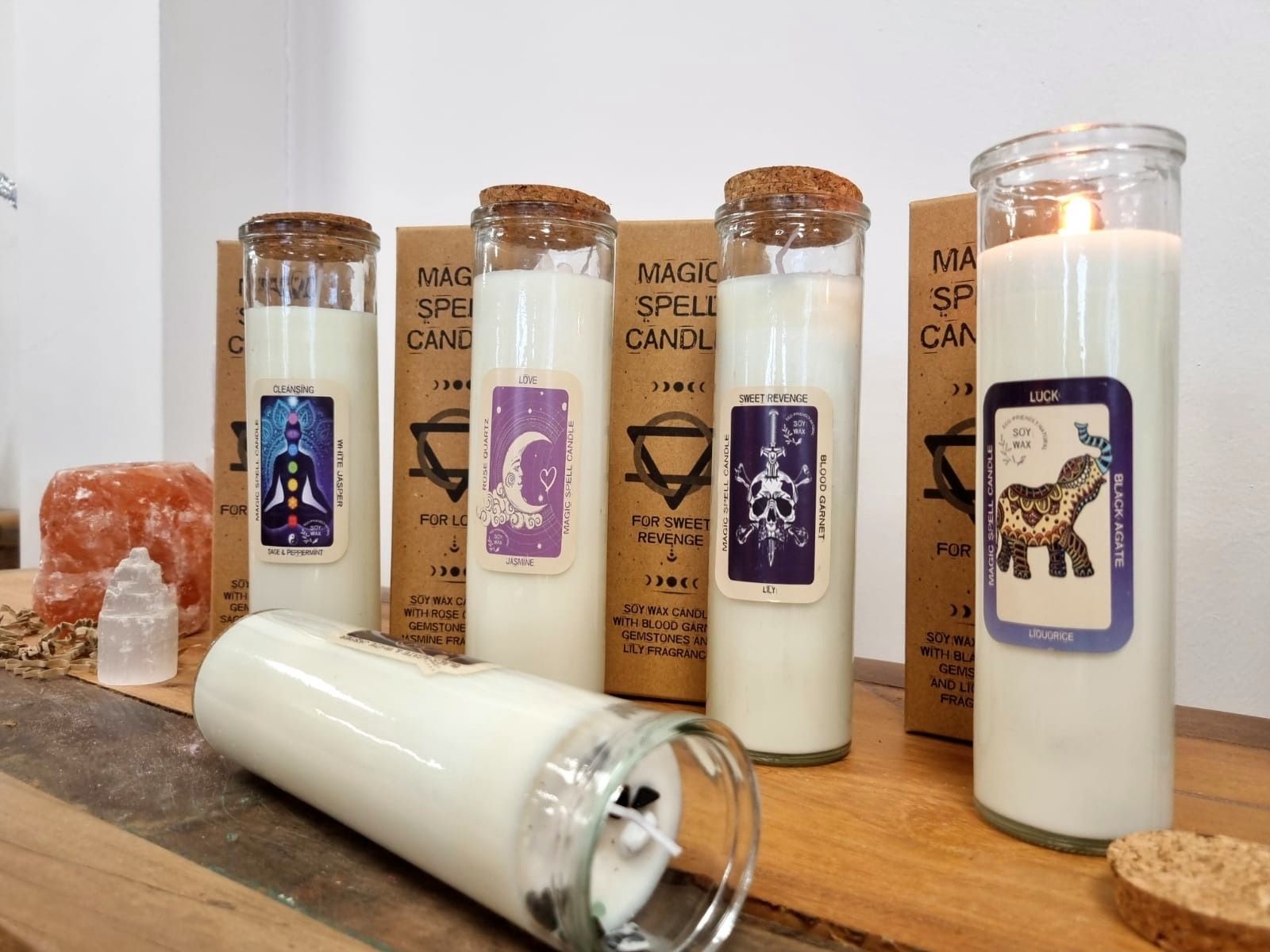 Gamme de bougies de sortilège