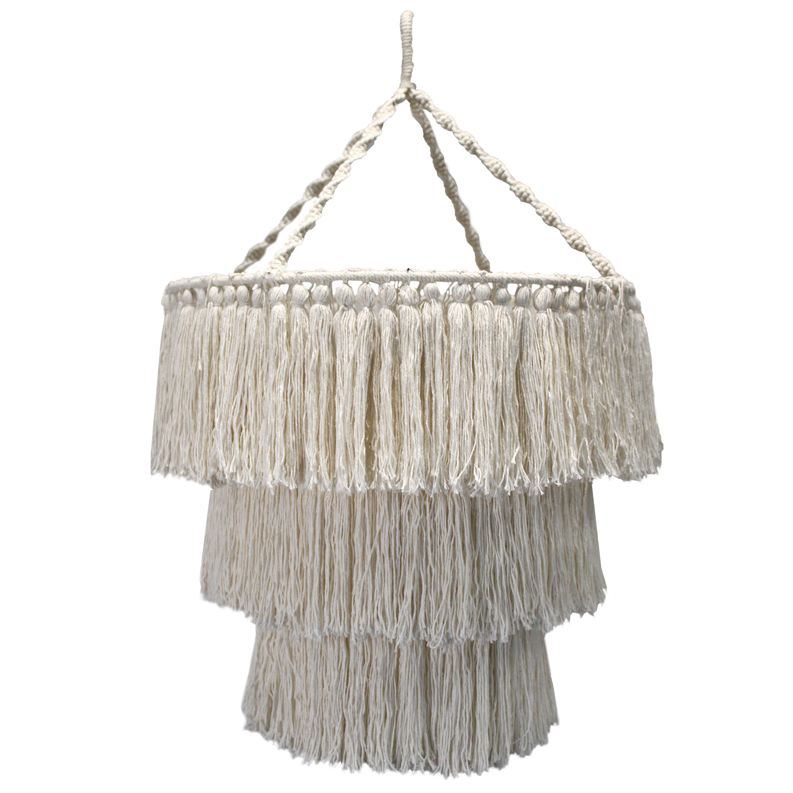 Lustres en macramé AW Artisan France