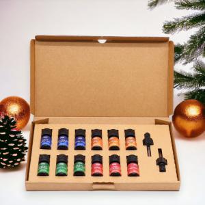 Coffret d'huile parfumée de Noël de vente en gros