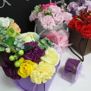 Fleurs de savon de luxe par AW Artisan