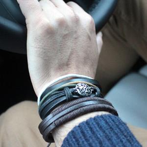 Grossiste bijoux pour hommes en cuir par AW Artisan France
