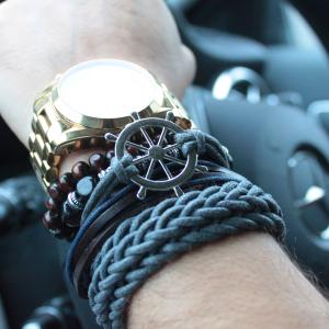 Grossiste bracelets pour hommes en cuir par AW Artisan France