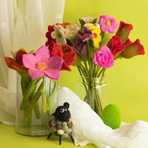 Grossiste Fleurs en Feutre