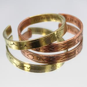 fournisseur bracelets Inspiration en Cuivre & Cuivre Jaune.