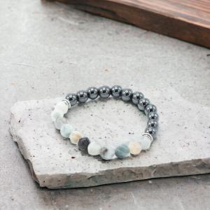 Bracelets en gemme à facettes