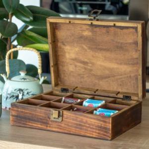 Grossiste boîte à thé en bois