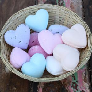 Vente en gros bombes de Bain en forme de Coeur