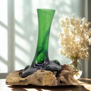 Grossiste Verre recyclé souffé sur bois AW Artisan France
