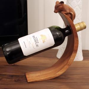 Fournisseur Porte bouteilles artisanaux en bois de Suar