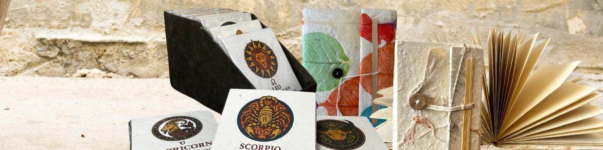 Grossite carnets éthique papier lokta naturel 