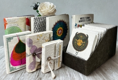 Grossiste Carnets Papier Lokta Naturel - Commerce équitable du népal
