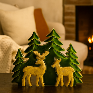 Grossiste décoration en bois de noël
