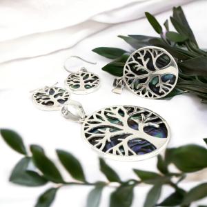 Grossiste Pendentifs & Boucles d'Oreilles artisanales Arbre de la vie - AWArtisan France