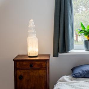 Fournisseur Lampes en sélénite véritable de gamme grossiste