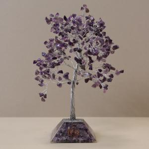 Gamme grossiste d'arbre à gemme avec base en orgonite