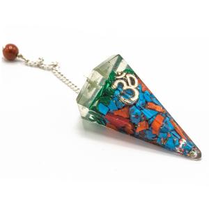 Pendule Orgonite de Puissance Chakra 