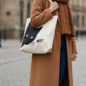 Aw Artisan France Grossiste éthique Sac en tissu Iconic Tote Bag