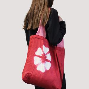 Grossiste Sacs en coton naturel tye-dye